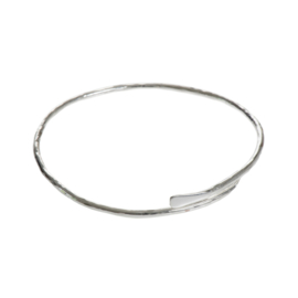 Plated Essentials Bangle Silver