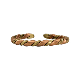 Koperen Armband Gevlochten D