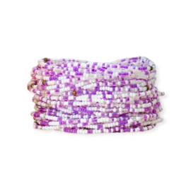 Masai Kralen Armbandje Summer Lavender