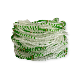 Masai Kralen Armbandje Clear Green