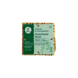 Origin Bijenwaszeep Mountain Mist met echte tijmblaadjes - 75 gram