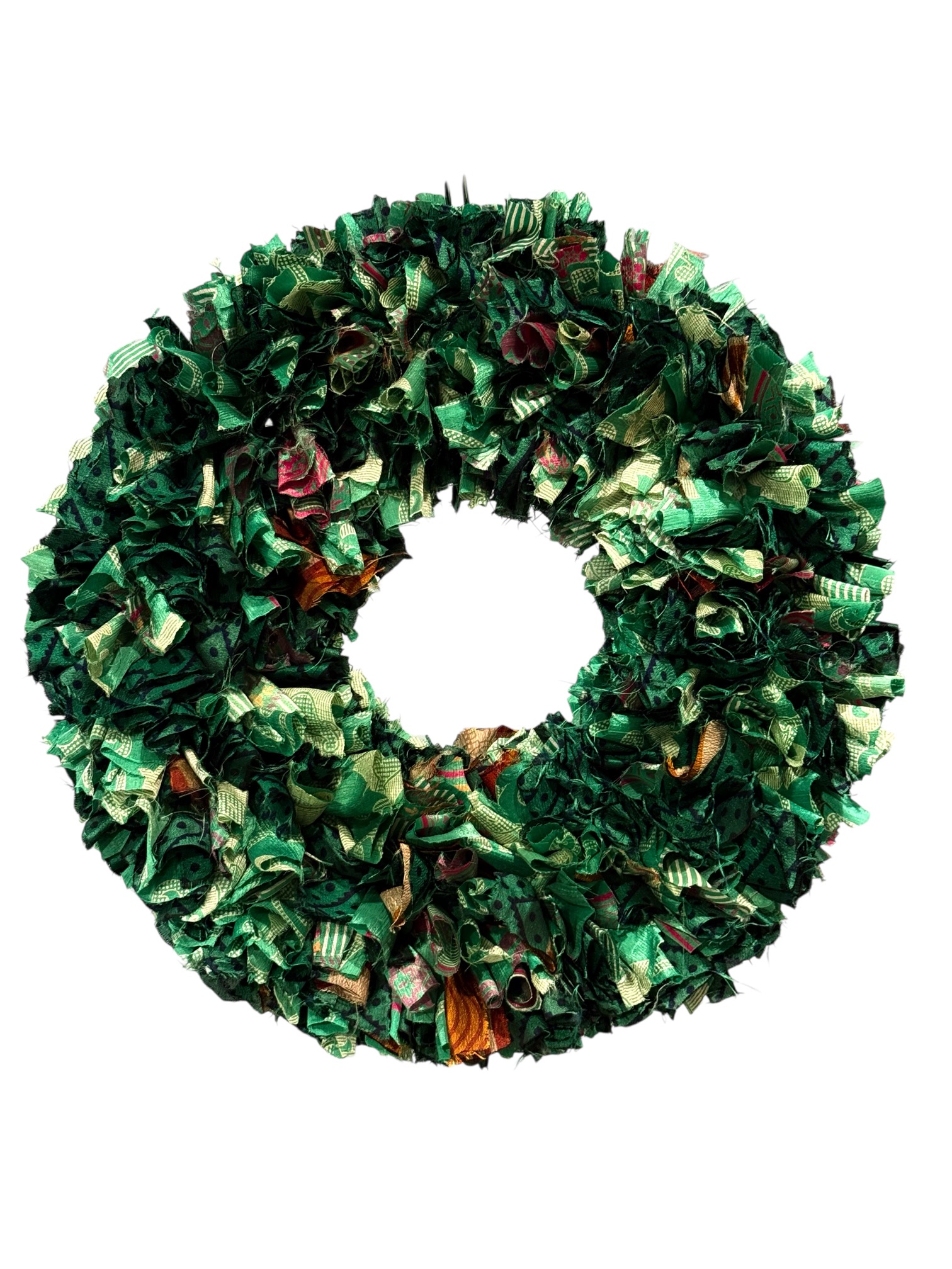 Gerecyclede Sari Krans Q