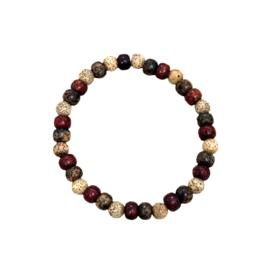 Heren Bracelet Lotuszaad Mix