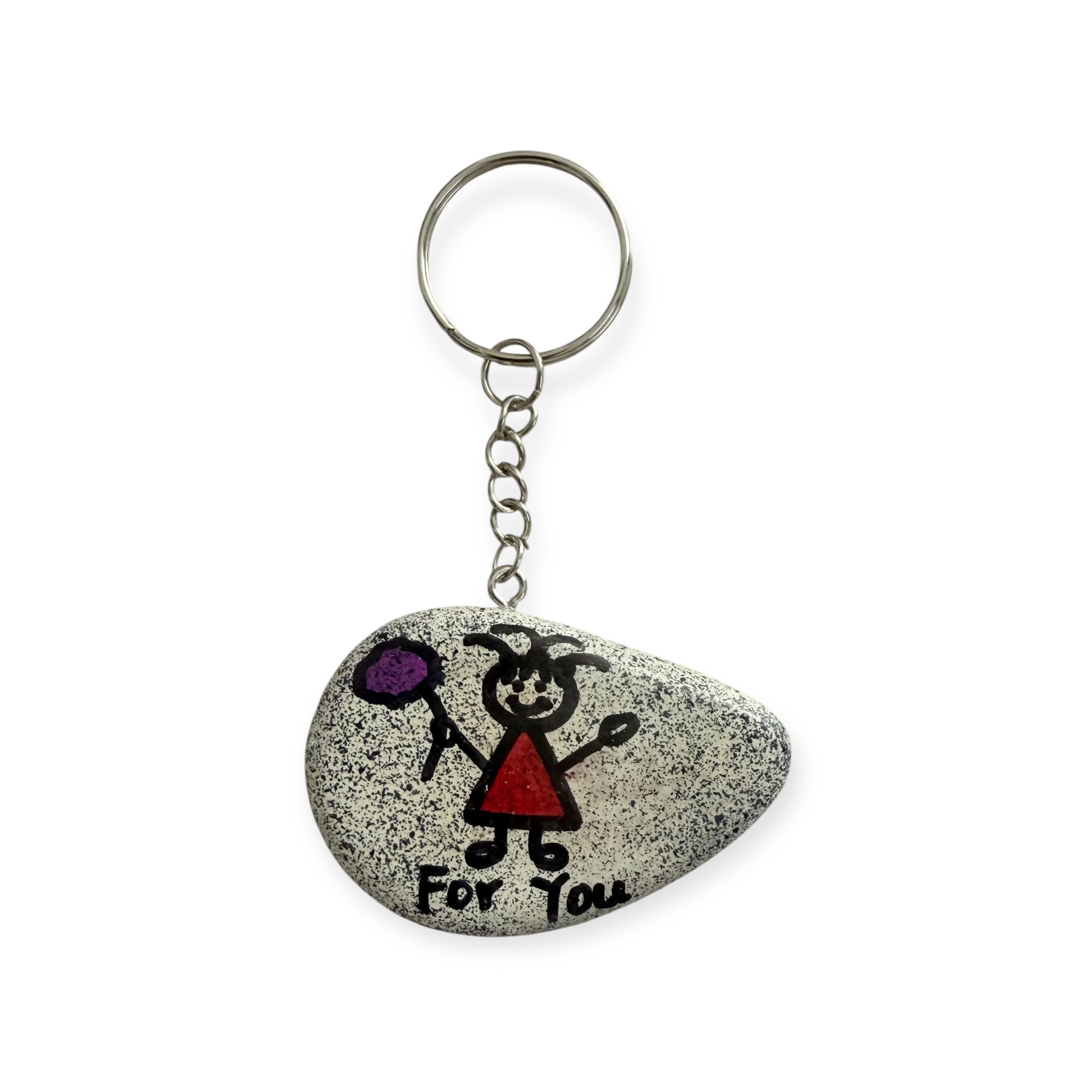 Sleutelhanger Stone For You Kisii steen