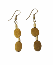 Shima Earrings gold