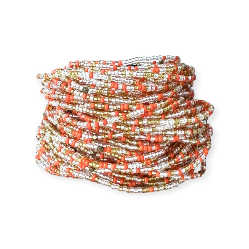 Masai Kralen Armbandje Tangerine