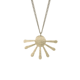 Inca Sun Burst Necklace