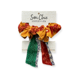 Sari Chique Scrunchie met strik F