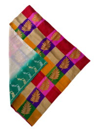 Double Layered Sari Sjaal / Furoshiki Doek 085