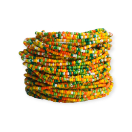 Masai Kralen Armbandje Happy Orange