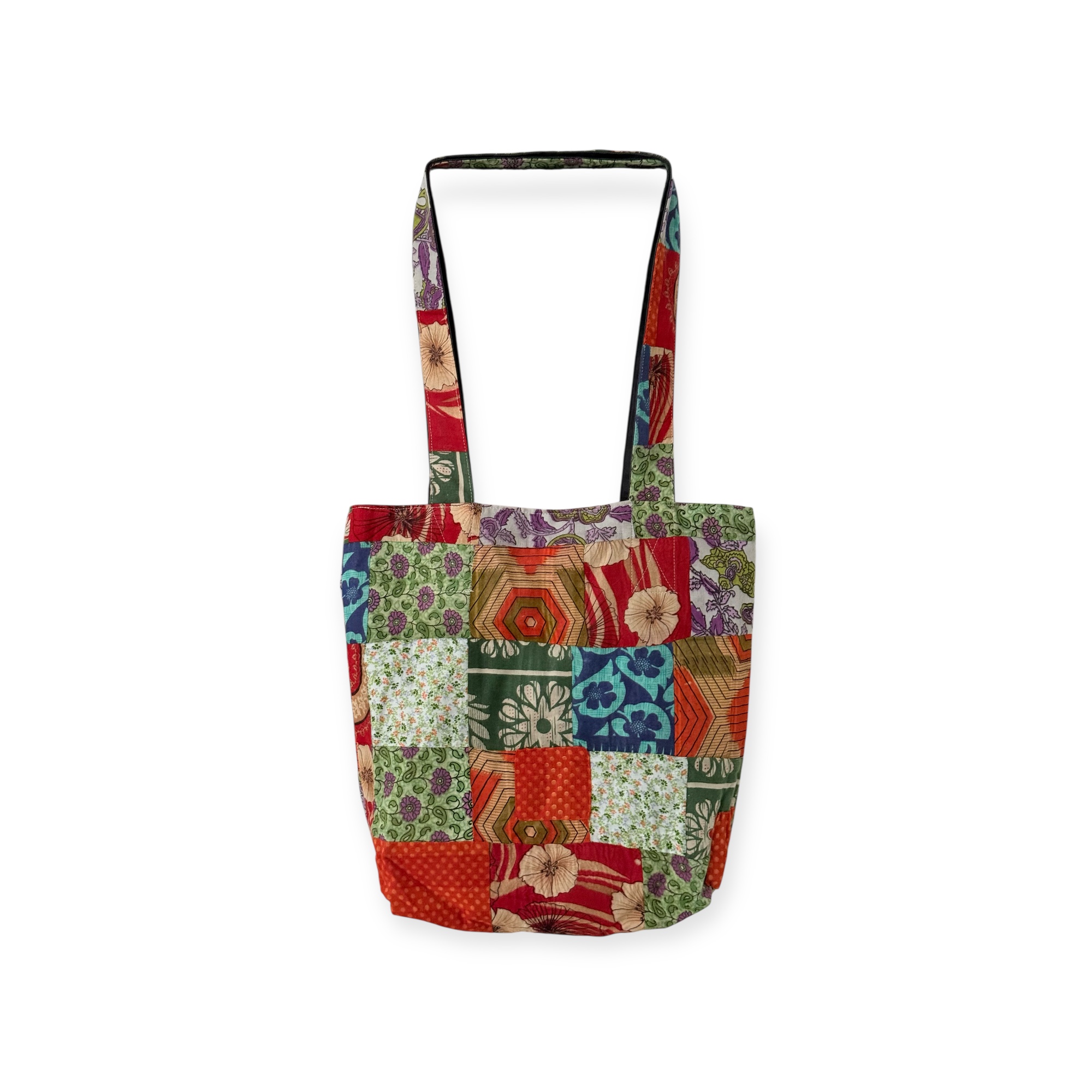 Patchwork Sari Tote Bag 10