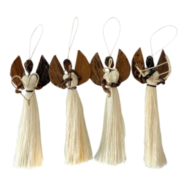 Set van 4 x Christmas Angel