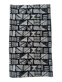Tafelkleed Kitenge Black & White