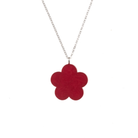 Bloom Pendant Dark Red