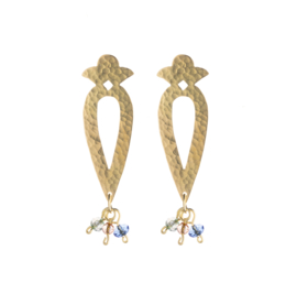 Peacock Cluster Large Studs