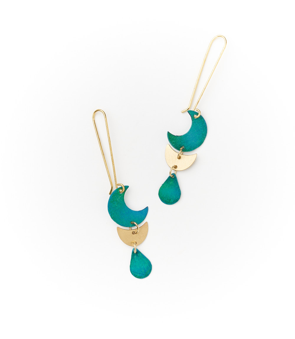 Earrings Rajani Moon Phase Drop