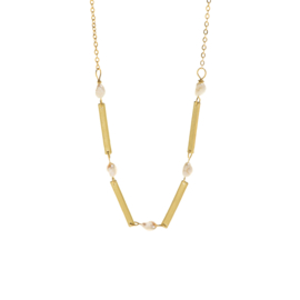 Pearl Bar Medium Necklace