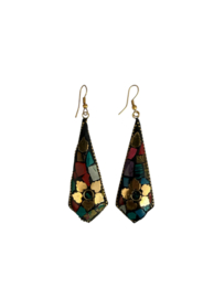 Ingelegde Oorbellen Nepal 19