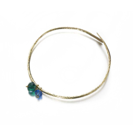 Temple Beads Sea Bangle 