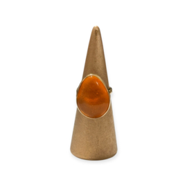 Recycled Glass Ring 23 - Verstelbaar