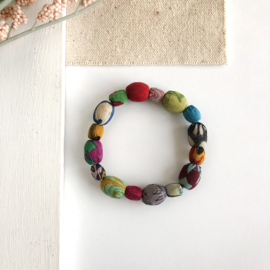 Pebbled Kantha Bracelet