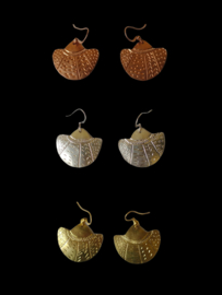 Kinf Earrings copper