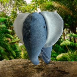 Jeans Knuffel Ndovu - Olifant