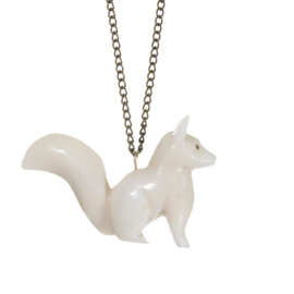 Tagua Hanger Fox / Vos met ketting