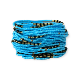 Masai Kralen Armbandje Gala Blue