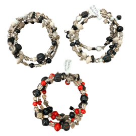 Voordeelset van 3 x  Memory Wire Armband