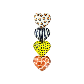Animal Heart Set Kisii Steen