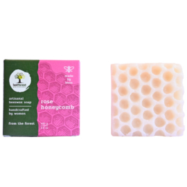 Last Forest Honeycomb Soap Rose - 100 gram