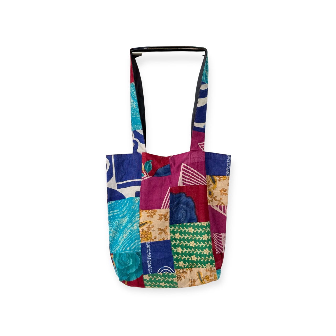 Patchwork Sari Tote Bag 07