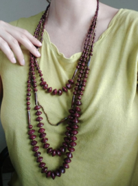 Ketting Selengeti Aubergine