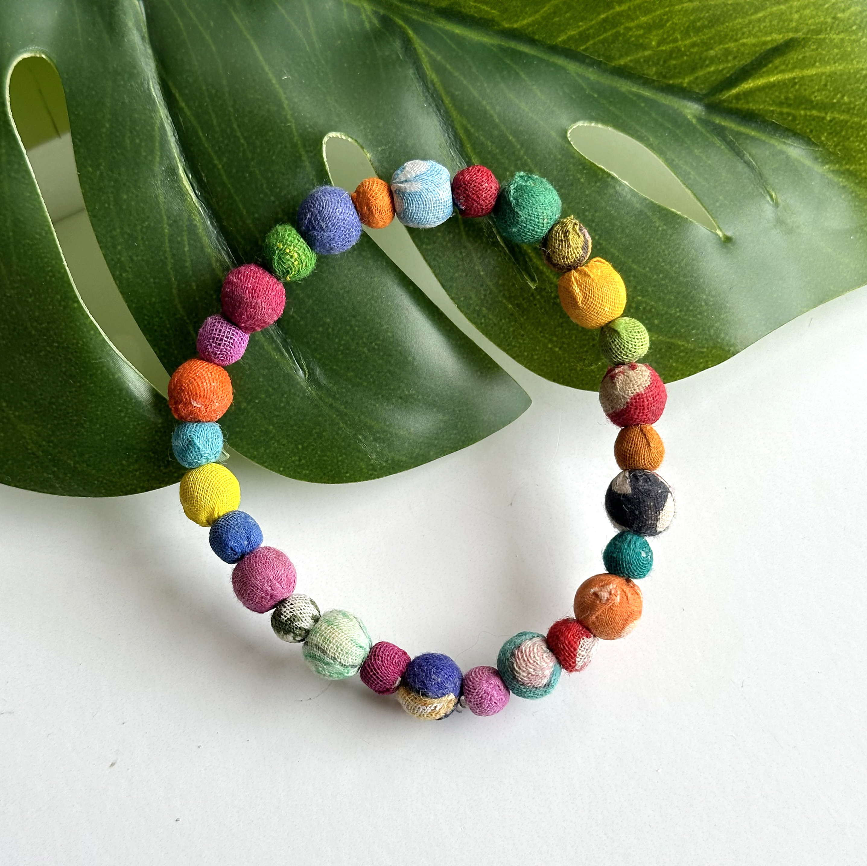 Kantha Poetic Bracelet Large