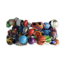 Glass Bead Armband