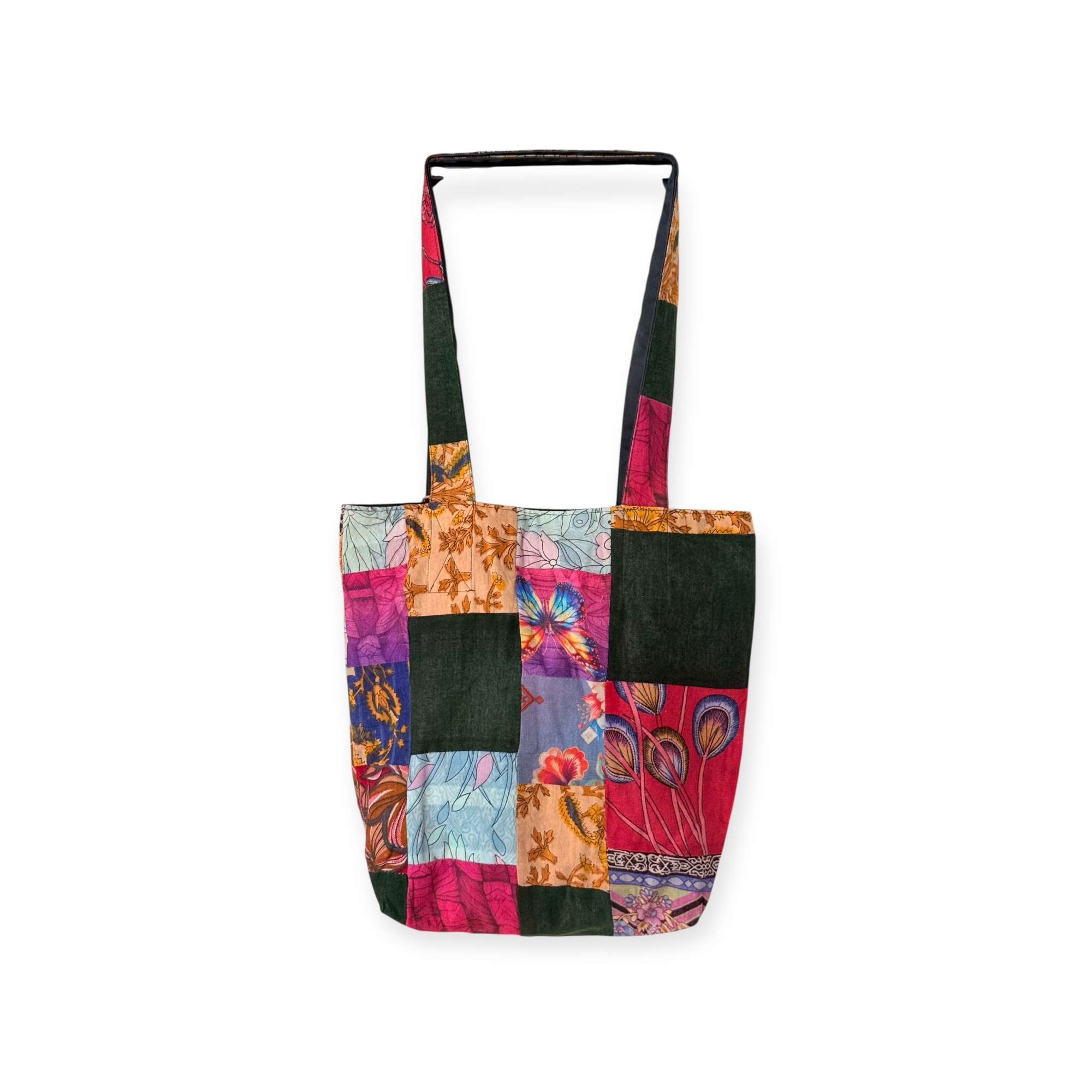 Patchwork Sari Tote Bag 04