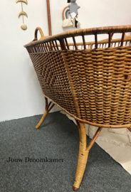 Rotan Vintage Wieg Merel