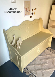 Grenen klepbank Oscar