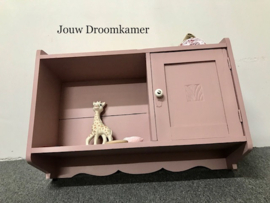 Brocante hangkastje voor boven de commode Jette