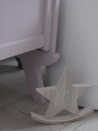 Brocante ledikantje, co-sleeper en peuterbedje Mia