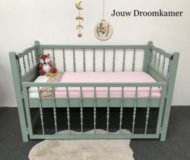 Brocante Hegowa Co-sleeper, ledikant en peuterbed Jolie