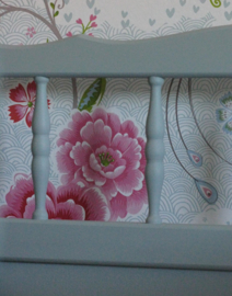 Brocante ledikantje Jasmijn
