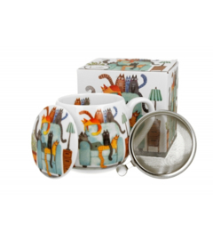Duo Cats World "The Chair" Theeset - 430ml