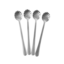 Rice by Rice Koffielepel set van vier - Zilver
