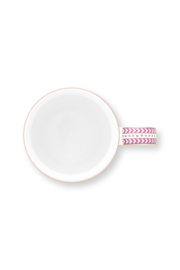 Pip Studio Jolie Dots Pink Set van 2 Mokken - 145ml