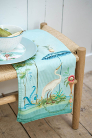 Pip Studio Jolie blue theedoek - Heron - 50 x 70cm