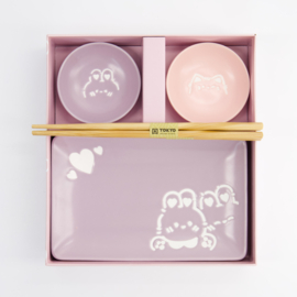Tokyo Design Kawaii Sushiset voor twee - Rabit - Cat