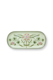 Pip Studio Lily & Lotus Light Green Serveerschaal - 33.3x15.5cm