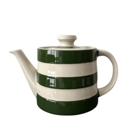 Cornishware Adder Green theepot classic - 670ml - Groen